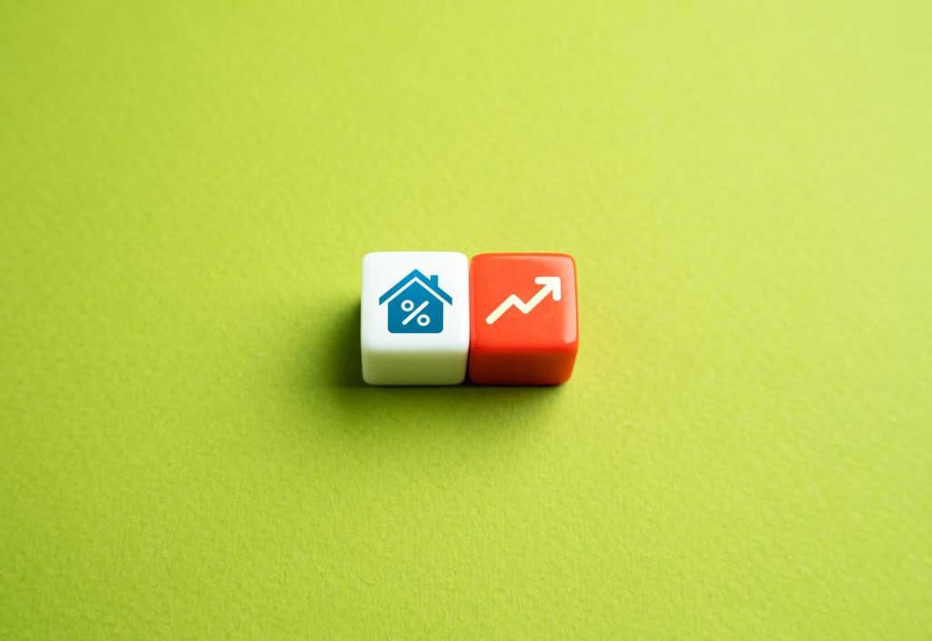 Mortgage interest rates rising. Housing prices increase