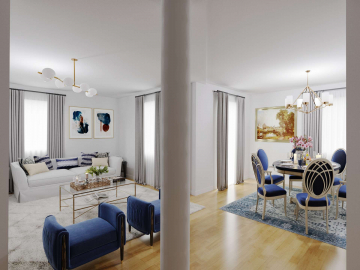 Neu renoviert & sofort bezugsfrei in Gumbsheim: 132 qm + 54 qm Einliegerwohnung mit Mieteinnahme!, 55597 Gumbsheim, Doppelhaushälfte