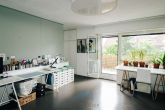 Wohnen/Küche-DG-1.2-5558 - Familienfreundliches Reihenmittelhaus in Heidelberg-Wieblingen mit Garten & Balkon, nahe Neckarauen.