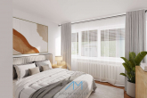 Schlafzimmer-Beispiel - Familienfreundliches Reihenmittelhaus in Heidelberg-Wieblingen mit Garten & Balkon, nahe Neckarauen.