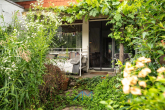 Terrasse-1.3 - Familienfreundliches Reihenmittelhaus in Heidelberg-Wieblingen mit Garten & Balkon, nahe Neckarauen.