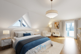 OG-Beispiel-Schlafzimmer - Traum-Einfamilienhaus in Haßloch, Parkähnlicher Garten 674 qm, neuer LWW-Wärmepumpe & Photovoltaik.
