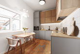 EG Küche Beispiel 1.3 - Architektenvilla in Grolsheim mit außergewöhnlicher Raumhöhe und Eleganz. Einliegerwohnung möglich.