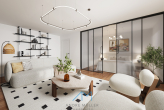 UG Wohnen-Schlafen Beispiel1.2 - Architektenvilla in Grolsheim mit außergewöhnlicher Raumhöhe und Eleganz. Einliegerwohnung möglich.