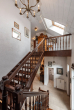 EG-DG Treppe - Architektenvilla in Grolsheim mit außergewöhnlicher Raumhöhe und Eleganz. Einliegerwohnung möglich.