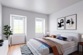 Gestaltungsbeispiel-Schlafzimmer - Traumhaftes Anwesen am Panoramaweg mit Haus, Scheune Lager oder Werkstatt