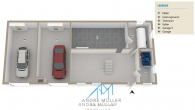 Garage-Keller - Traumhaftes Anwesen am Panoramaweg mit Haus, Scheune Lager oder Werkstatt