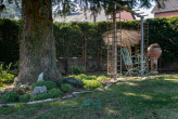 Außen Garten1.6 - Saulheim: Stilvoller Bungalow mit 926 qm Grundstück, Gartenparadies, Feldrand !